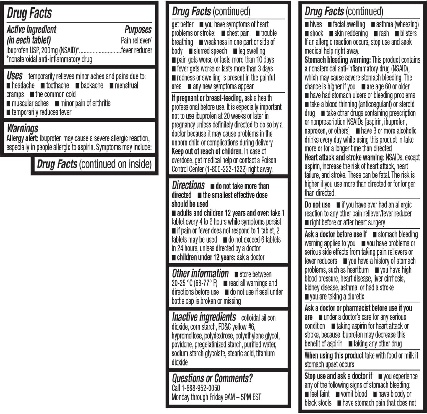 Ibuprofen 200mg, Powerful Pain Relief