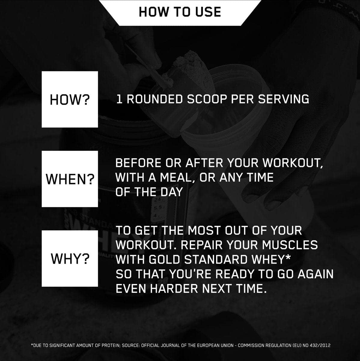 Gold Standard 100% Whey Protein – (5 lb / 74 Servings)