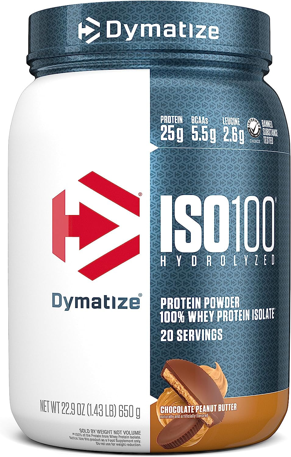 100% Whey Isolate Protein, 20 Servings