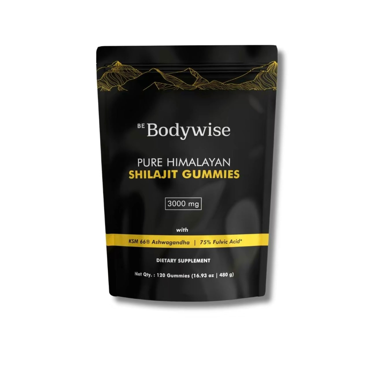 Be Bodywise Pure Himalayan
Shilajit Gummies | With Ashwagandha, Gokshura & other herbs | No added sugar