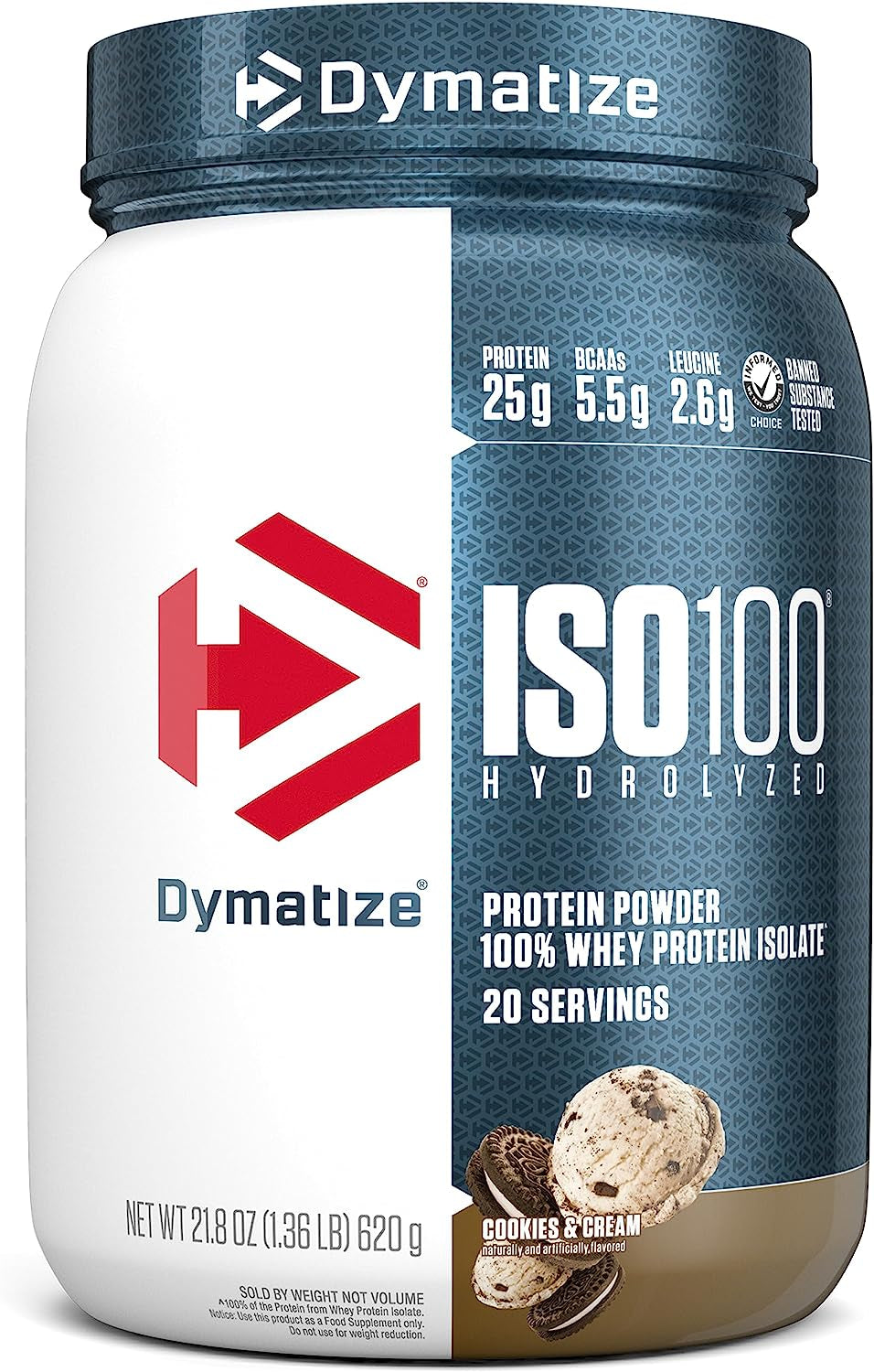 100% Whey Isolate Protein, 20 Servings