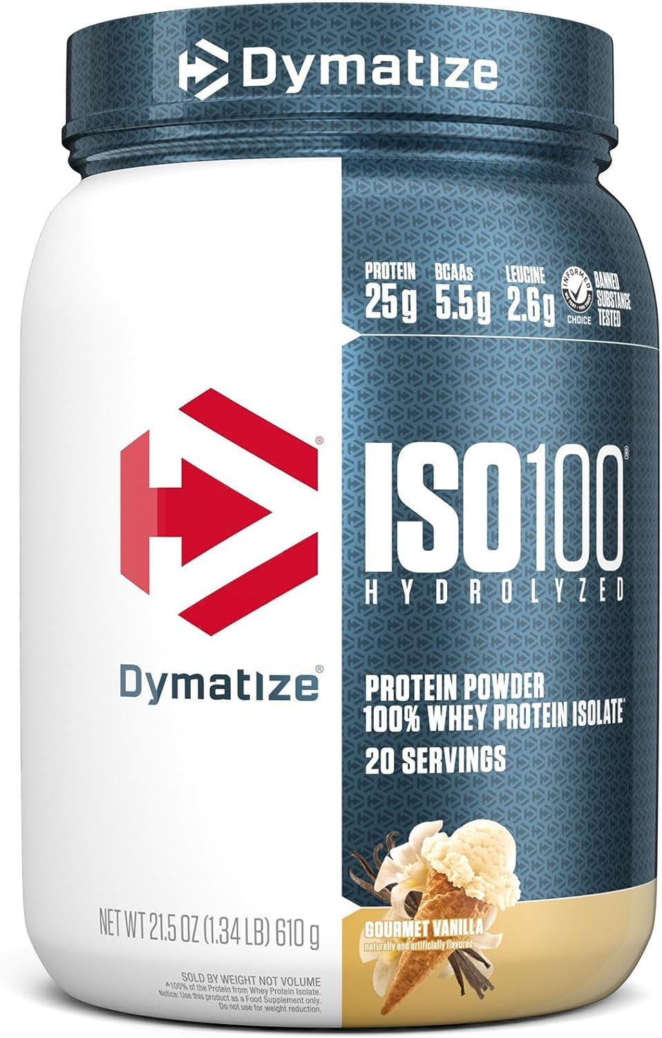 100% Whey Isolate Protein, 20 Servings