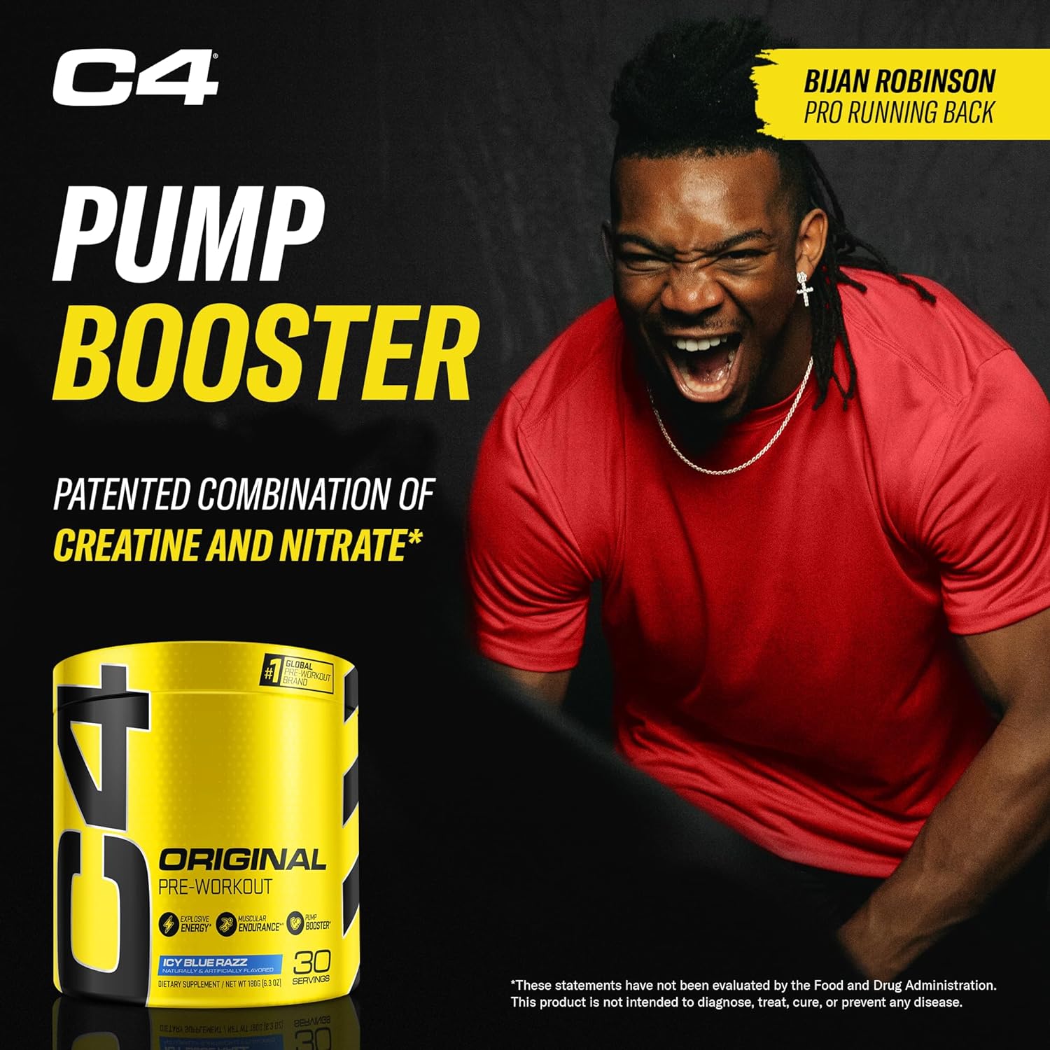 C4 Original Pre Workout Powder - 30 Servings