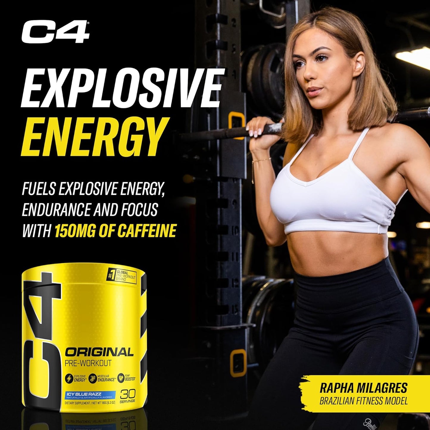 C4 Original Pre Workout Powder - 30 Servings