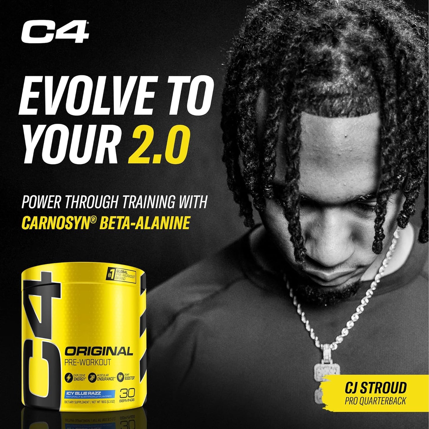 C4 Original Pre Workout Powder - 30 Servings