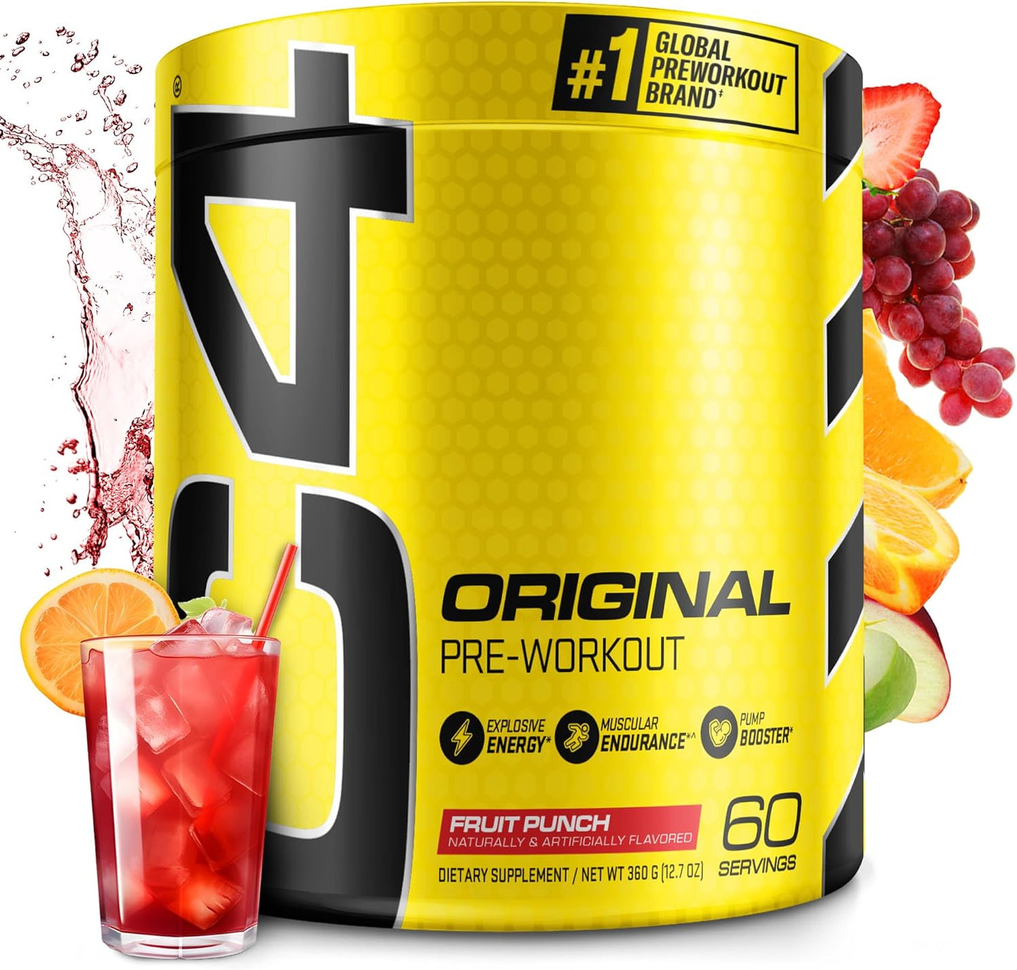 C4 Original Pre Workout Powder - 30 Servings