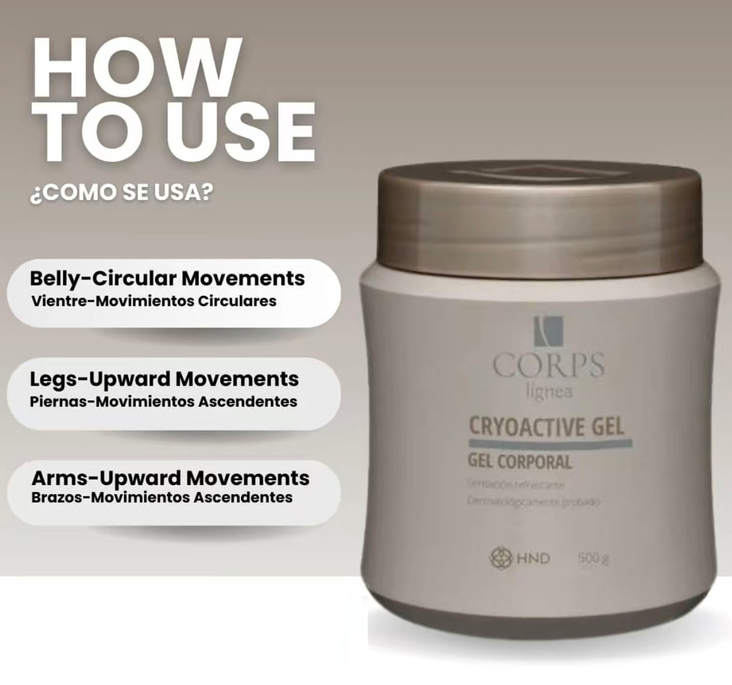 Cryoactive Gel Reducer
