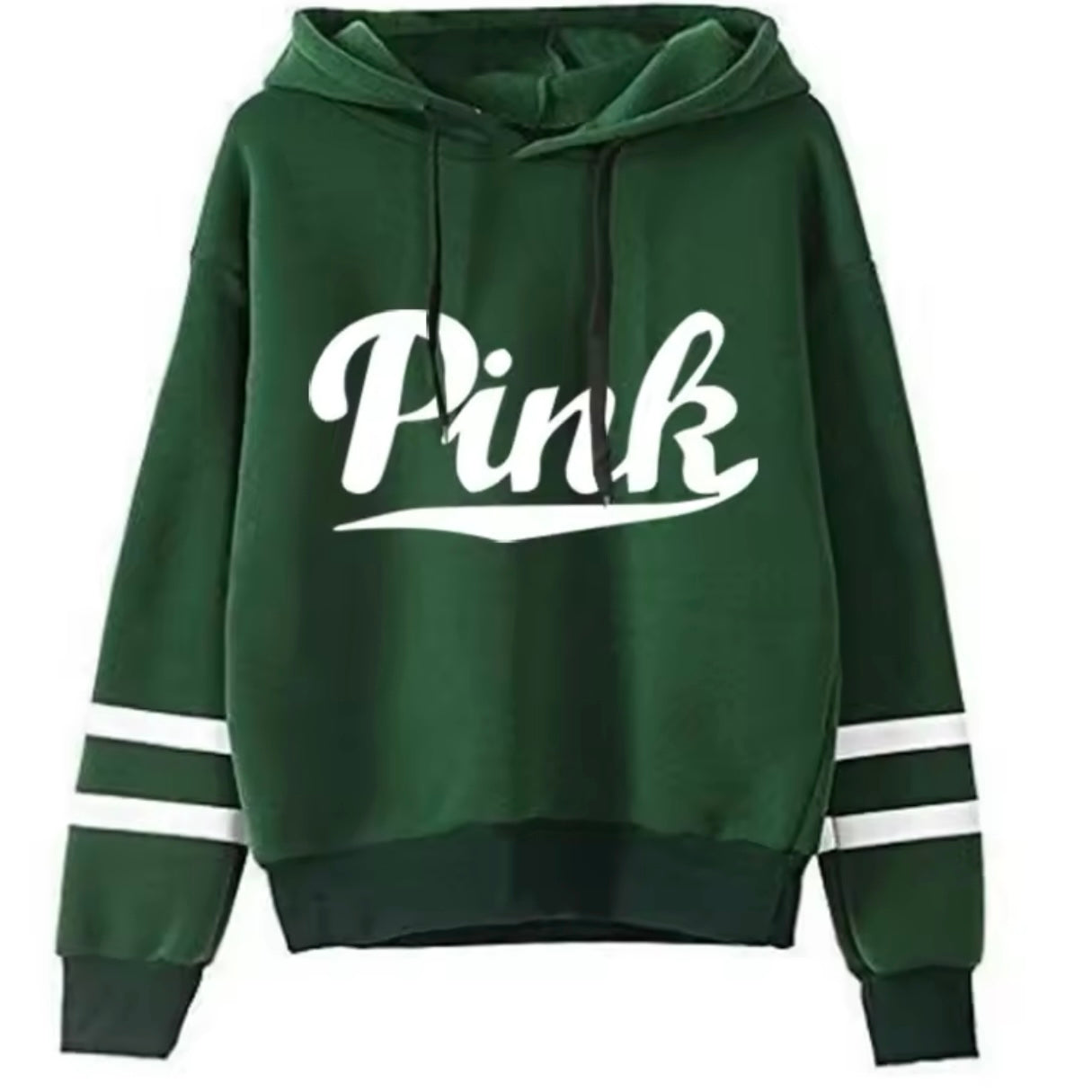 Hoodies Daily Women's Sweatshirts Stripe Woman Clothing Style Jogging.