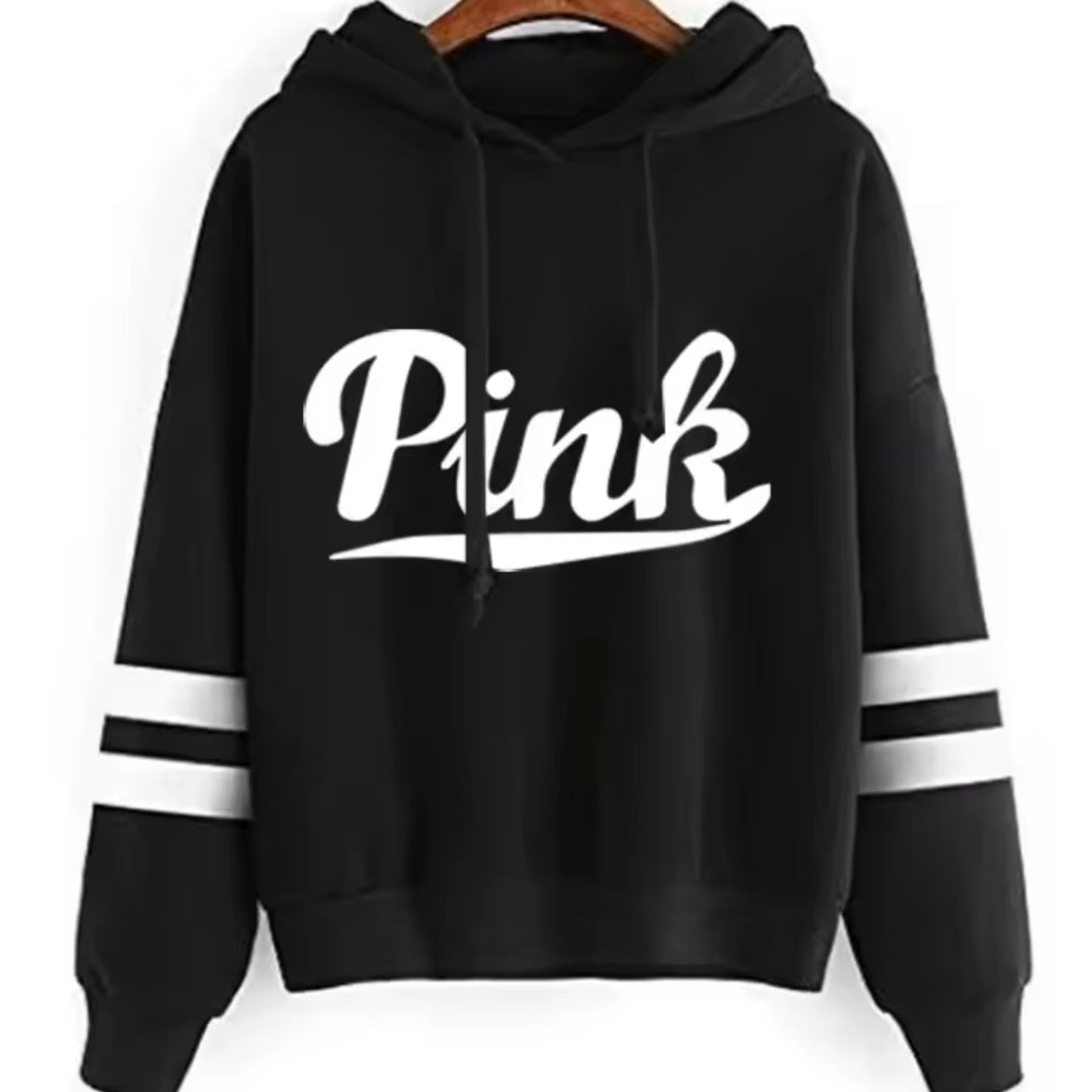 Hoodies Daily Women's Sweatshirts Stripe Woman Clothing Style Jogging.