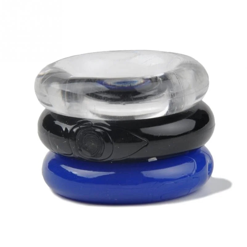 10PCS Silicone Cock Ring Delay Ejaculation