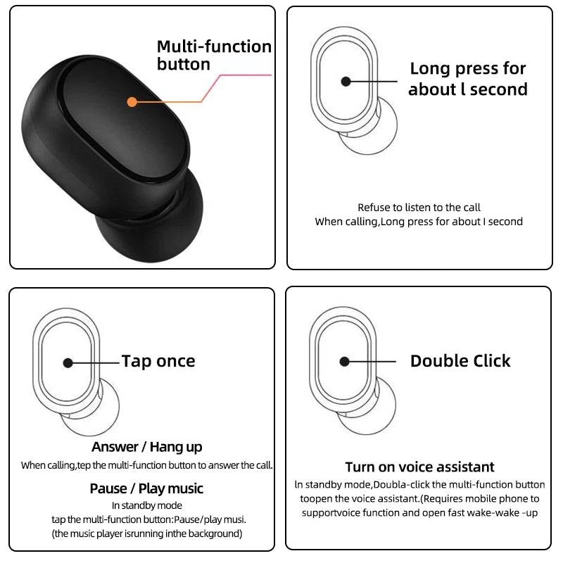 Redmi Airdots 2 Wireless Bluetooth Earbuds