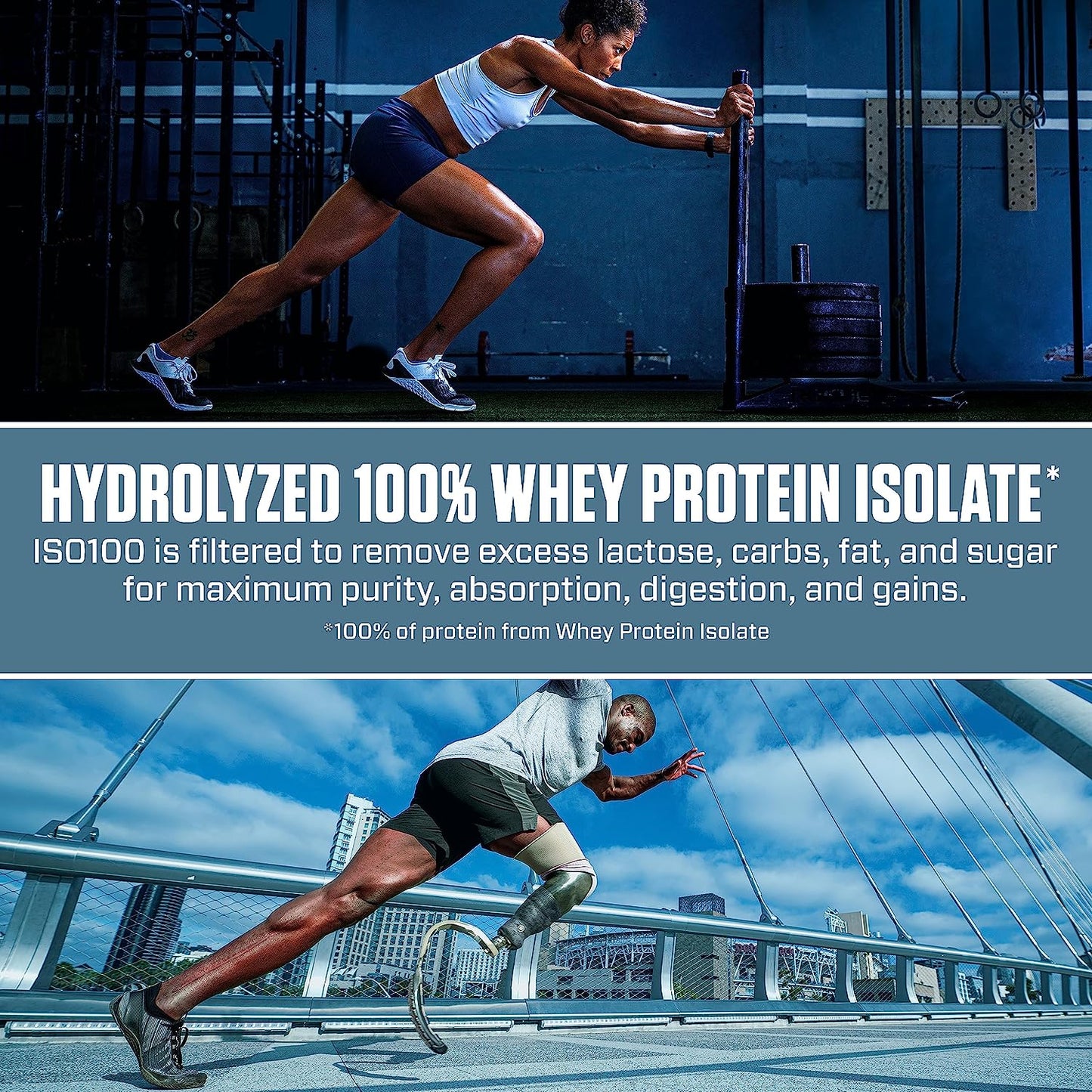 100% Whey Isolate Protein, 20 Servings